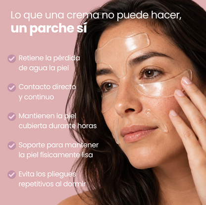 Parches de silicona antiarrugas del sueño 🌙